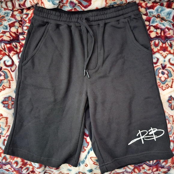 RSVP Gallery × BJ The Chicago Kid | Black Fleece Shorts size Small - Picture 3 of 12